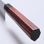 Heptagon-wood　握りやすい七角の積層強化木